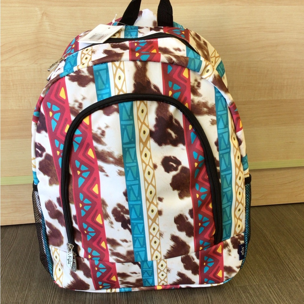 Large Southwest Cow Backpack